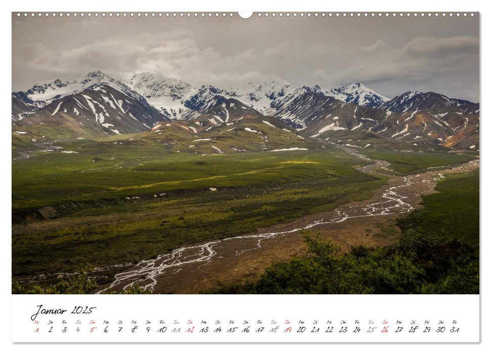 Traumhaftes Alaska (CALVENDO Premium Wandkalender 2025)