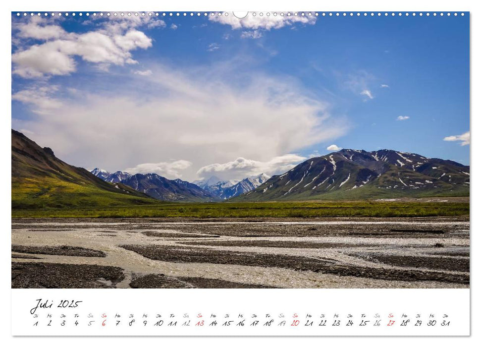 Traumhaftes Alaska (CALVENDO Premium Wandkalender 2025)