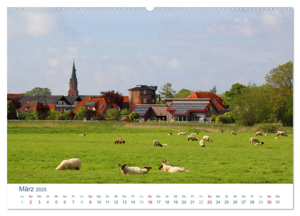 Butjadingen 2025. Impressionen zwischen Jade und Weser (CALVENDO Premium Wandkalender 2025)