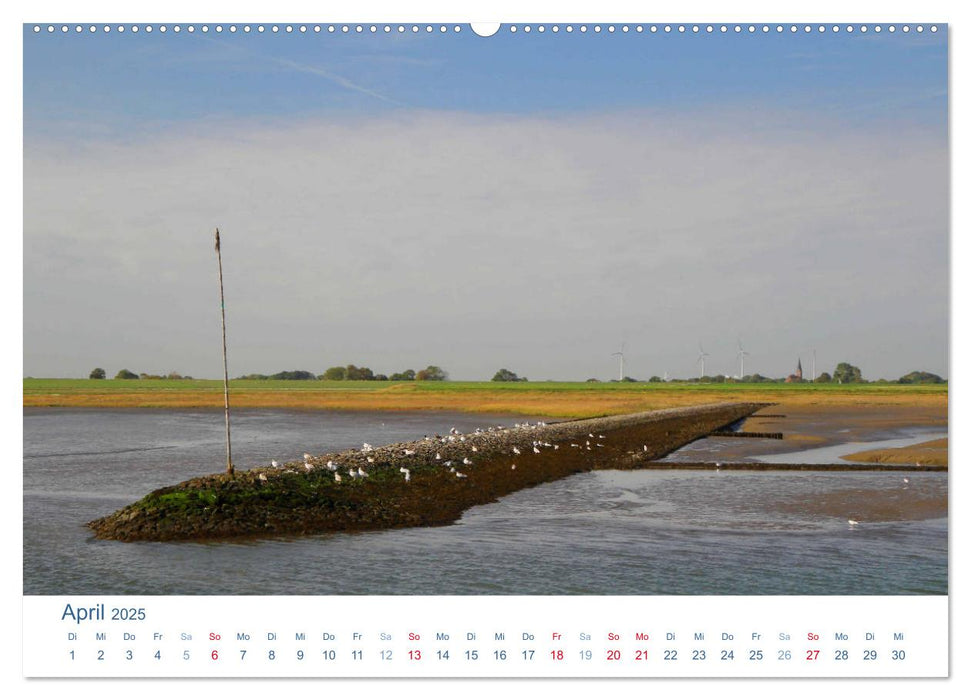 Butjadingen 2025. Impressionen zwischen Jade und Weser (CALVENDO Premium Wandkalender 2025)