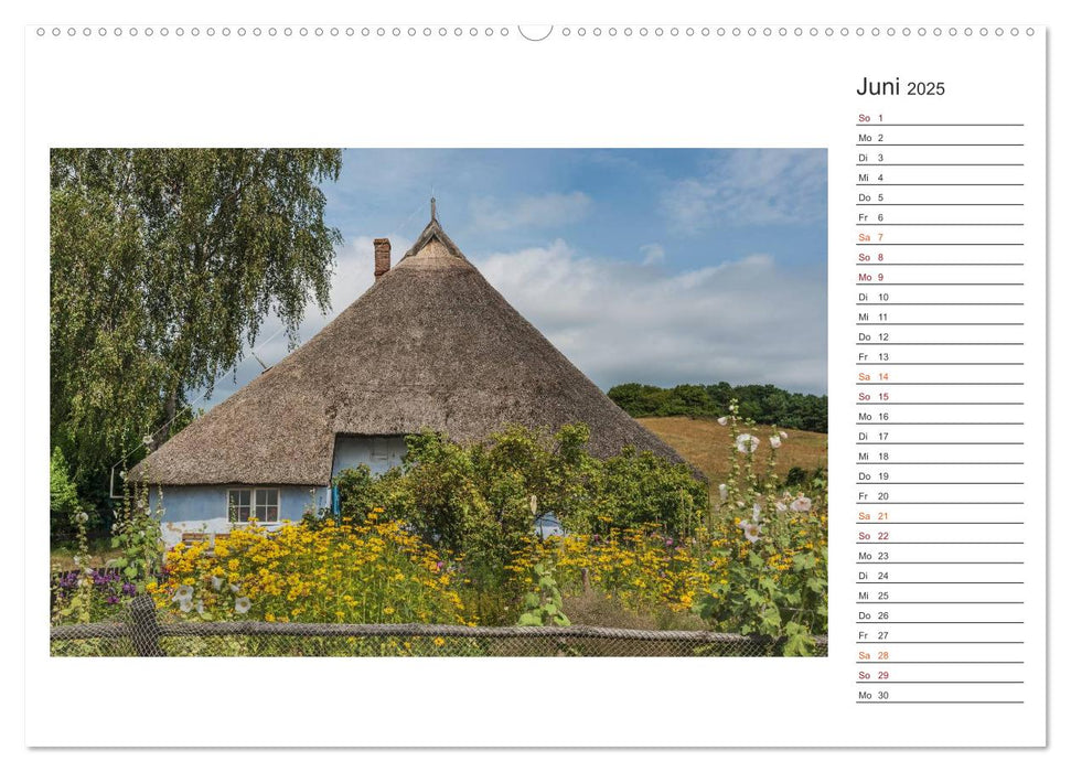 Zeit für Erholung - Insel Rügen / Geburtstagskalender (CALVENDO Premium Wandkalender 2025)