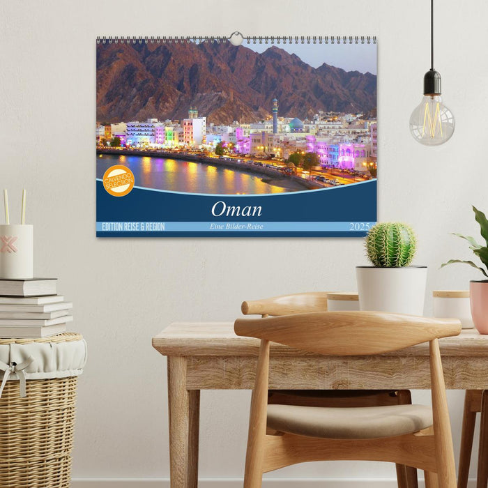 Oman - Eine Bilder-Reise (CALVENDO Wandkalender 2025)