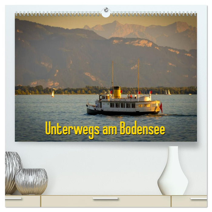 Unterwegs am Bodensee (CALVENDO Premium Wandkalender 2025)