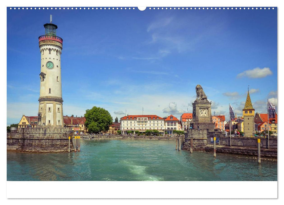 Unterwegs am Bodensee (CALVENDO Premium Wandkalender 2025)