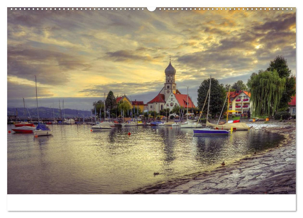 Unterwegs am Bodensee (CALVENDO Premium Wandkalender 2025)