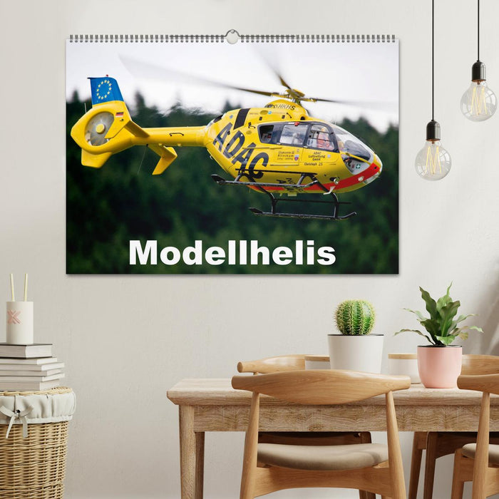 Modellhelis (CALVENDO Wandkalender 2025)