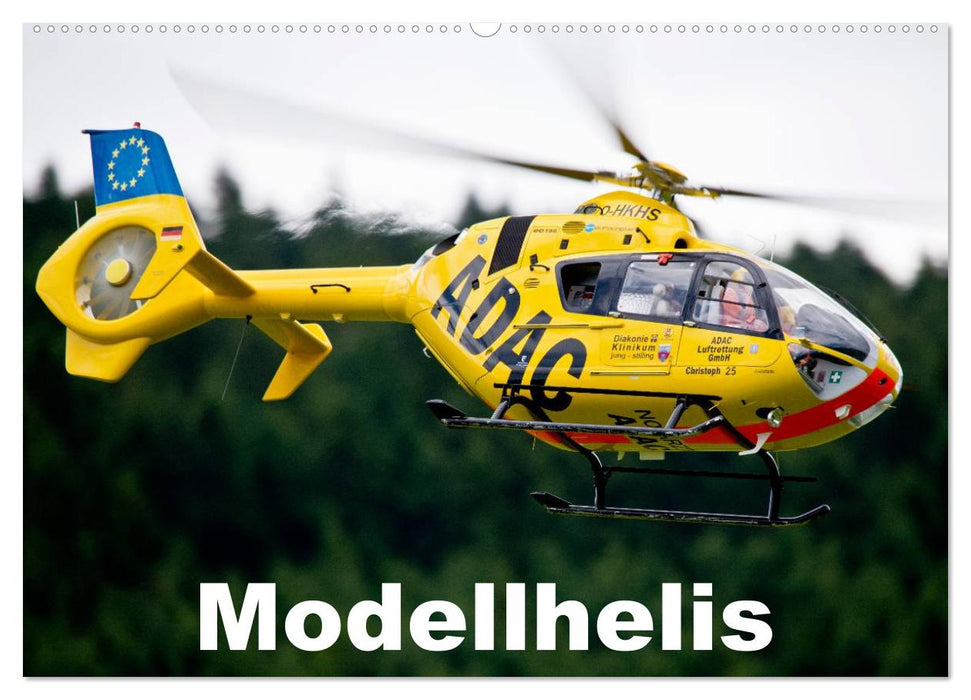 Modellhelis (CALVENDO Wandkalender 2025)