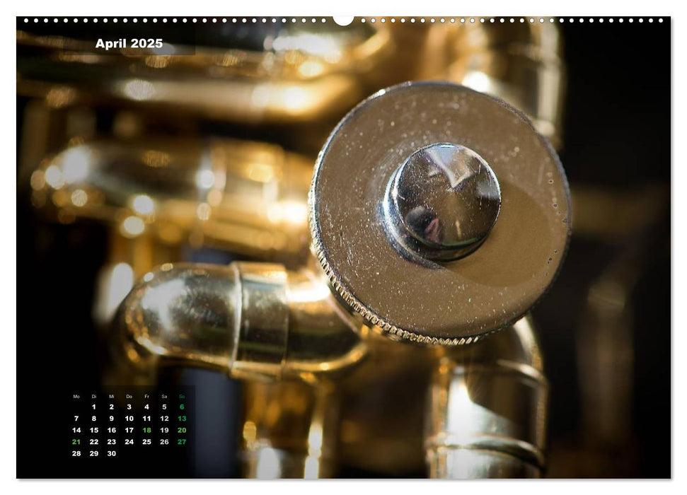 Das Horn, ein herrliches Instrument (CALVENDO Premium Wandkalender 2025)