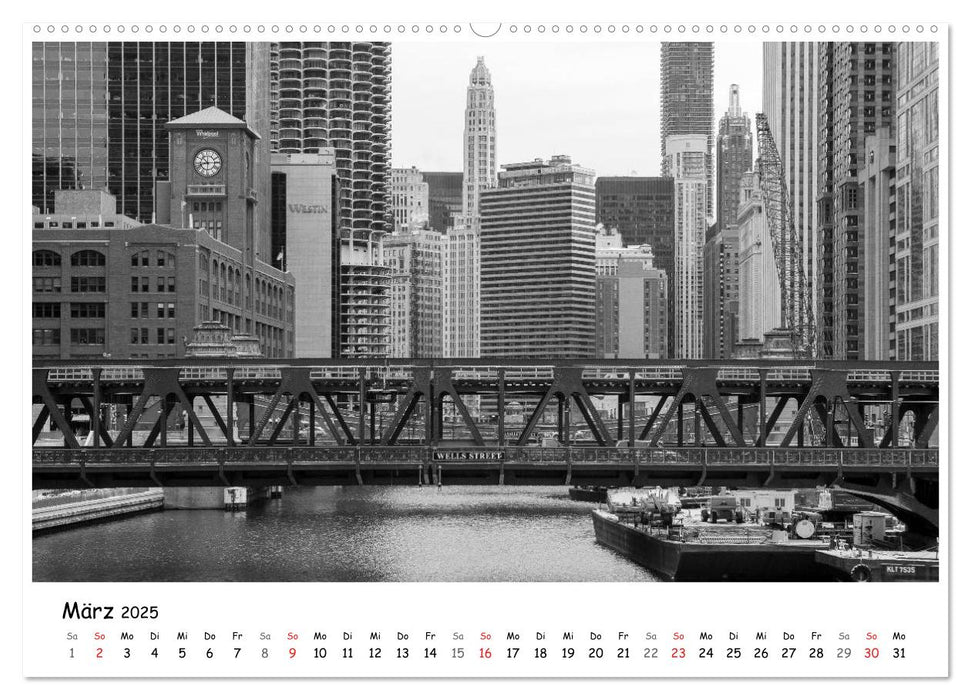 Chicago 2025 (CALVENDO Wandkalender 2025)