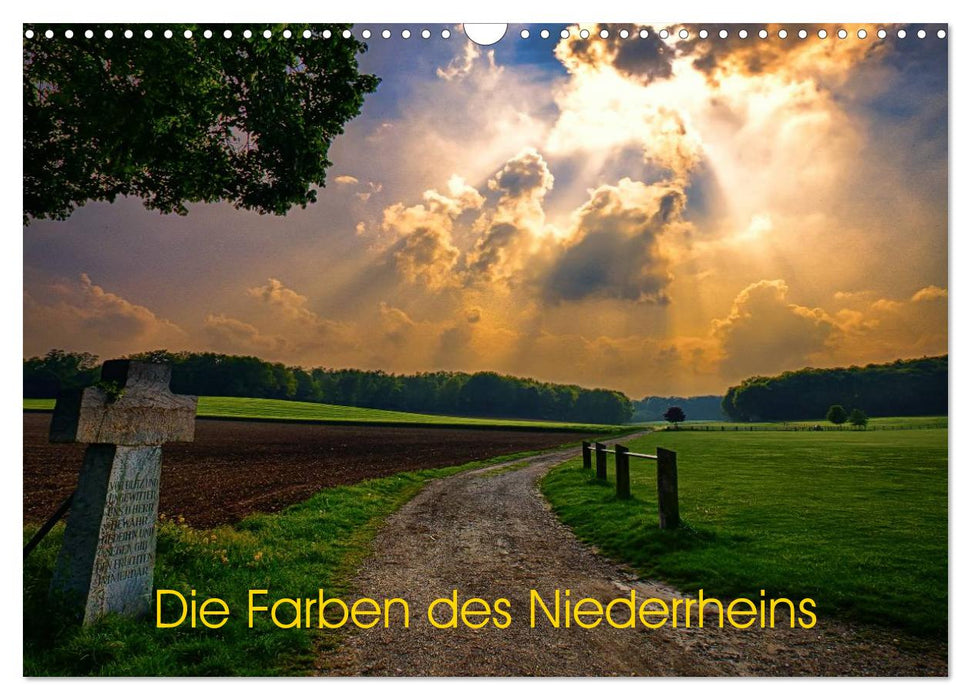 Die Farben des Niederrheins (CALVENDO Wandkalender 2025)