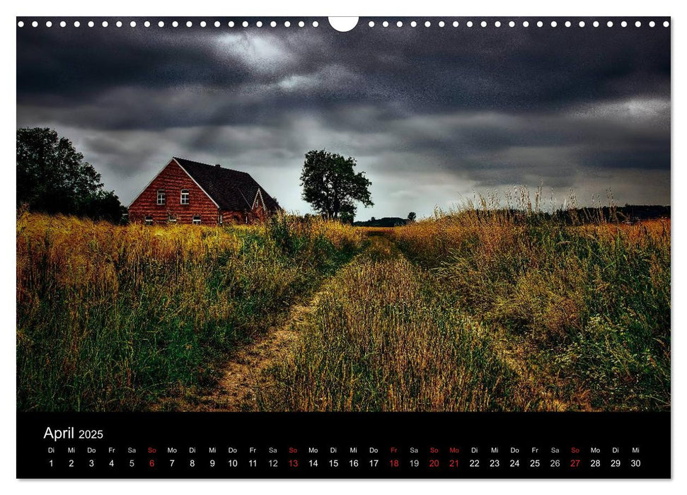 Die Farben des Niederrheins (CALVENDO Wandkalender 2025)