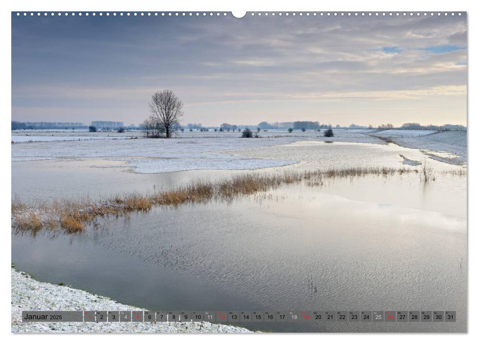 Der Niederrhein im Wandel der Jahreszeiten (CALVENDO Premium Wandkalender 2025)