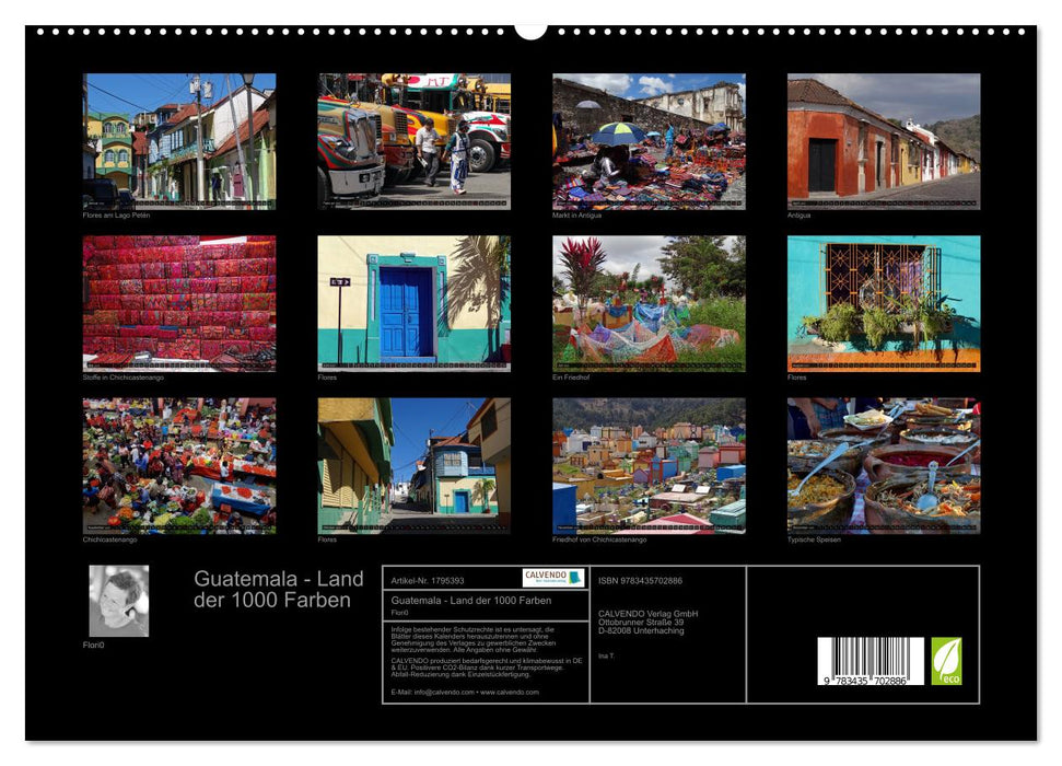 Guatemala - Land der 1000 Farben (CALVENDO Premium Wandkalender 2025)