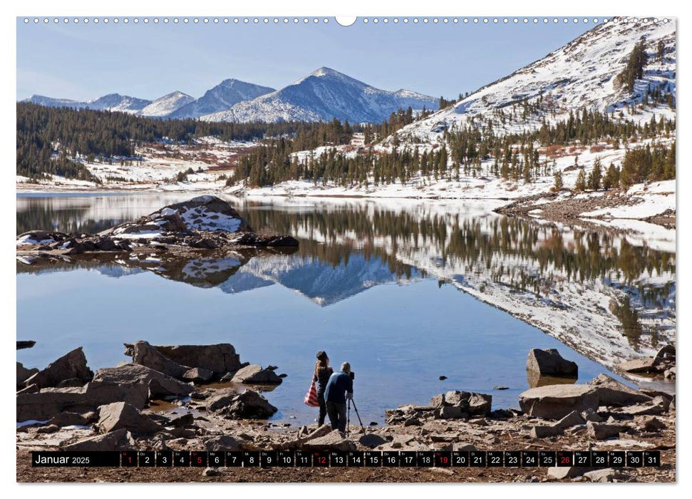 Yosemite - USA (CALVENDO Premium Wandkalender 2025)