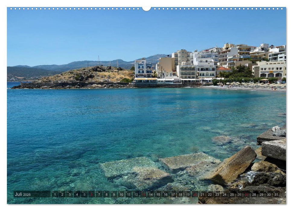 Großer Grieche Kreta (CALVENDO Premium Wandkalender 2025)