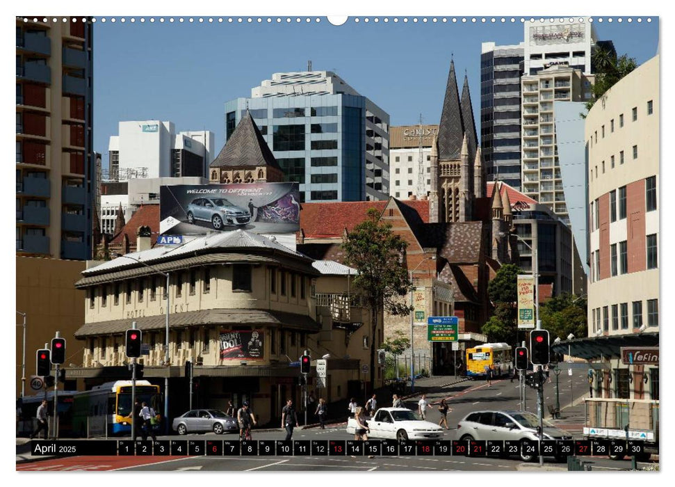 Brisbane (CALVENDO Premium Wandkalender 2025)