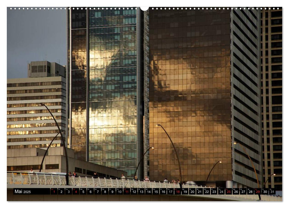 Brisbane (CALVENDO Premium Wandkalender 2025)