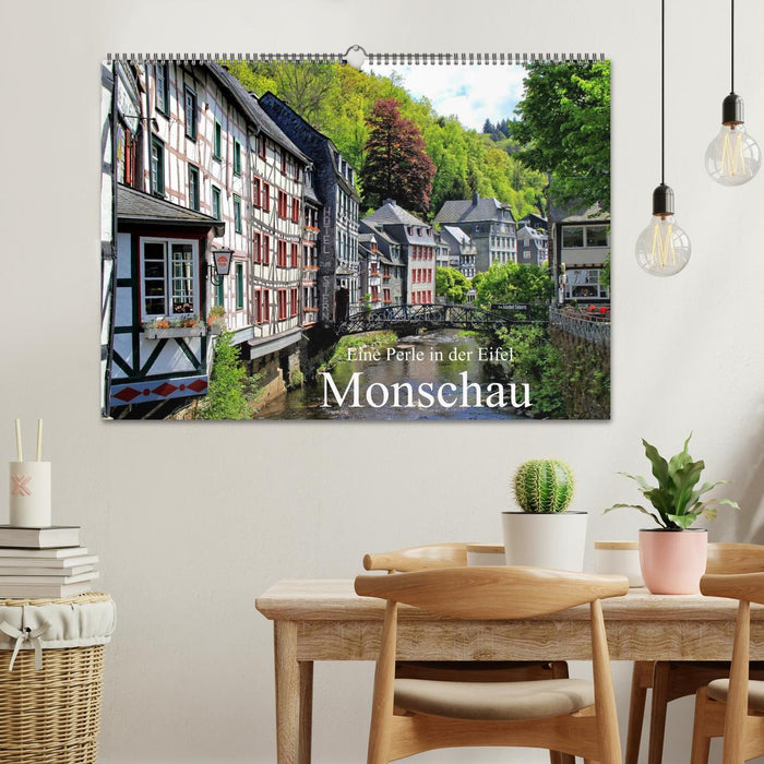 Eine Perle in der Eifel - Monschau (CALVENDO Wandkalender 2025)