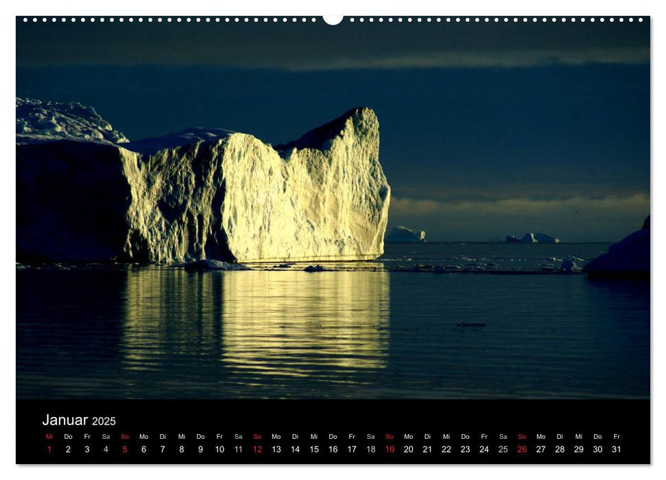 Eisberge von ihrer schönsten Seite 2025 (CALVENDO Premium Wandkalender 2025)