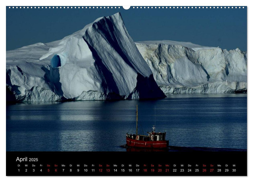 Eisberge von ihrer schönsten Seite 2025 (CALVENDO Premium Wandkalender 2025)