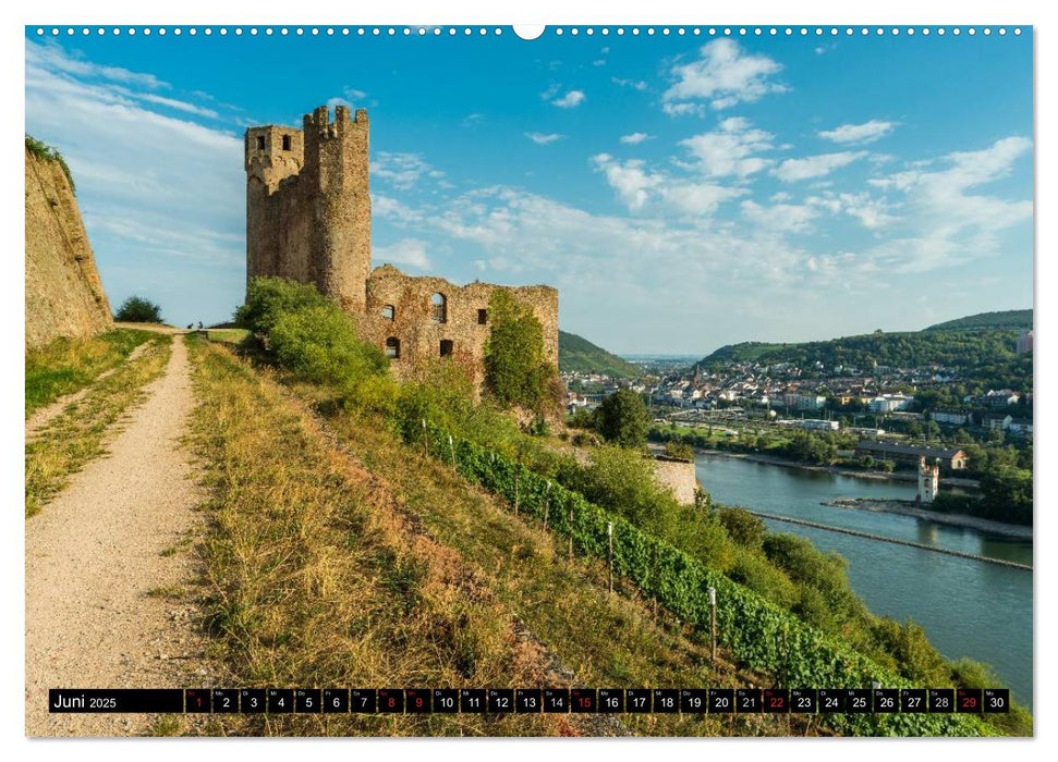 Rheinsteig Impressionen I (CALVENDO Premium Wandkalender 2025)