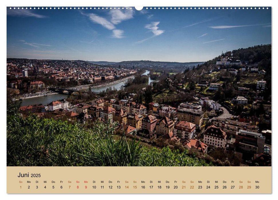 Würzburg - Besuchen - Erleben - Genießen (CALVENDO Premium Wandkalender 2025)