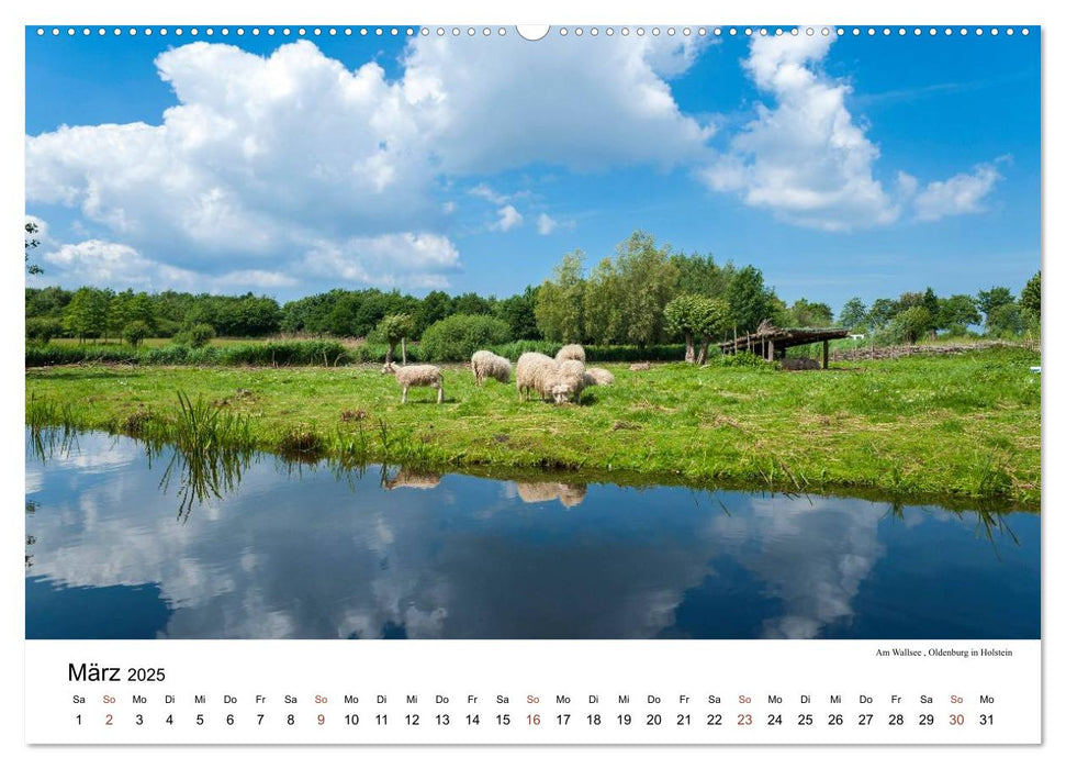 OSTSEE Wunderschönes Deutschland (CALVENDO Premium Wandkalender 2025)