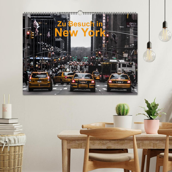 Zu Besuch in New York (CALVENDO Wandkalender 2025)