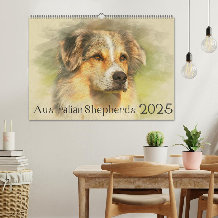 Australian Shepherds 2025 (CALVENDO Wandkalender 2025)