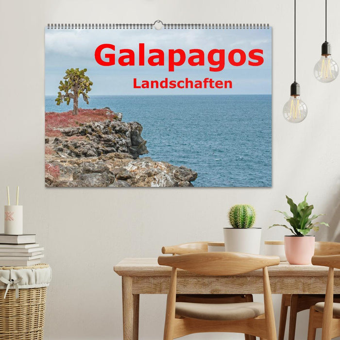 Galapagos- Landschaften (CALVENDO Wandkalender 2025)