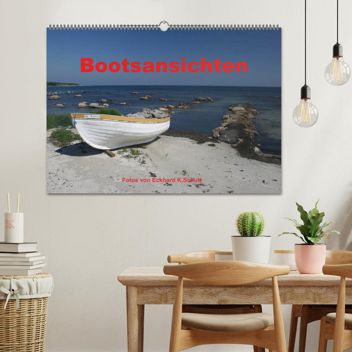 Bootsansichten (CALVENDO Wandkalender 2025)