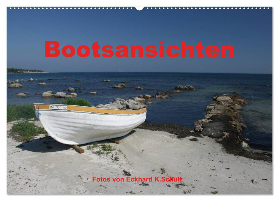 Bootsansichten (CALVENDO Wandkalender 2025)