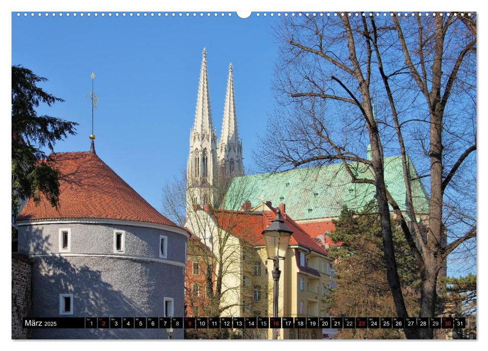 Görlitz - Die Perle Niederschlesiens (CALVENDO Premium Wandkalender 2025)