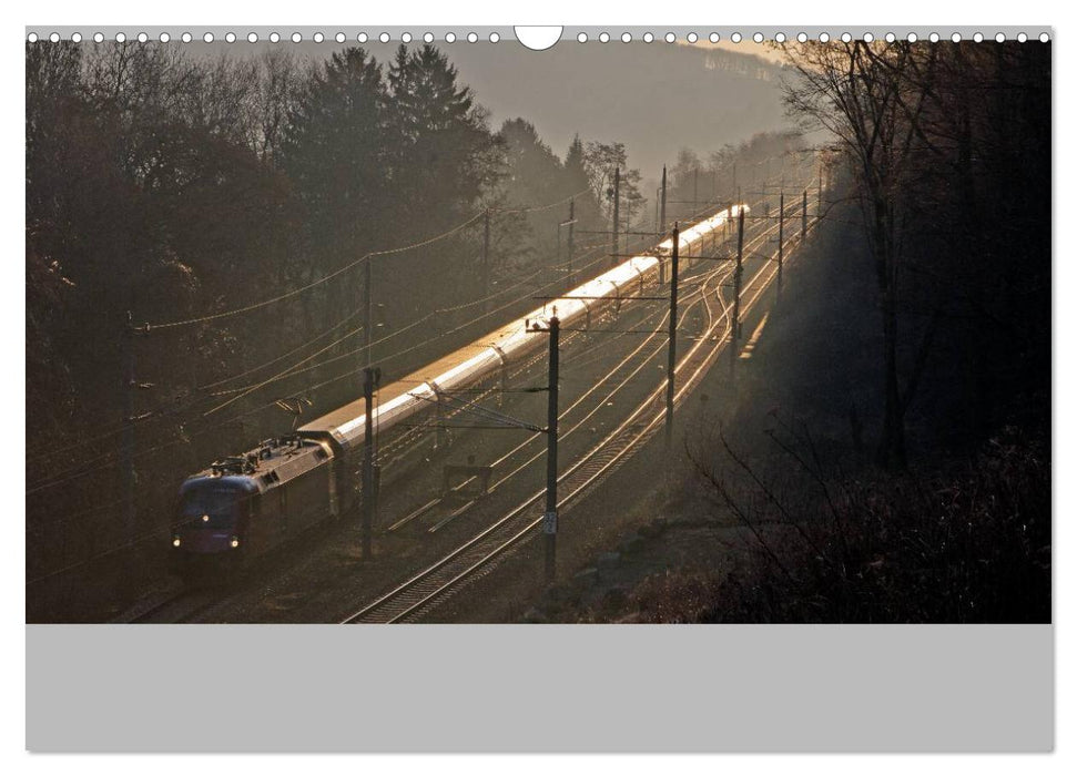 Stimmungsvolle Eisenbahn – Bahnimpressionen aus Österreich (CALVENDO Wandkalender 2025)