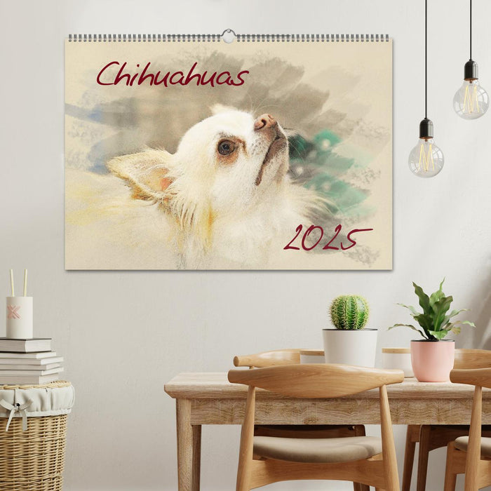 Chihuahuas 2025 (CALVENDO Wandkalender 2025)