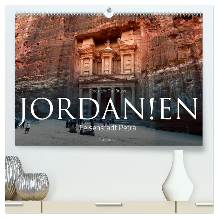 Jordanien – Felsenstadt Petra (CALVENDO Premium Wandkalender 2025)