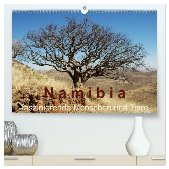 Namibia - faszinierende Menschen und Tiere (CALVENDO Premium Wandkalender 2025)