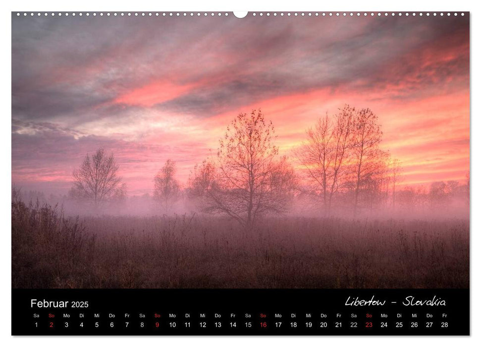 Einzigartige Natur - Eine Reise durch Europas Landschaften (CALVENDO Premium Wandkalender 2025)