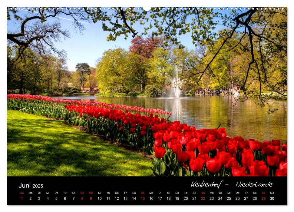 Einzigartige Natur - Eine Reise durch Europas Landschaften (CALVENDO Premium Wandkalender 2025)