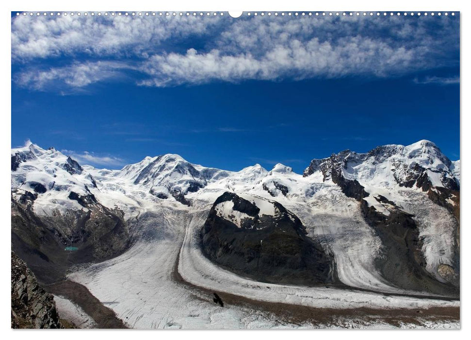 Alpen live - Rund um das Matterhorn (CALVENDO Premium Wandkalender 2025)