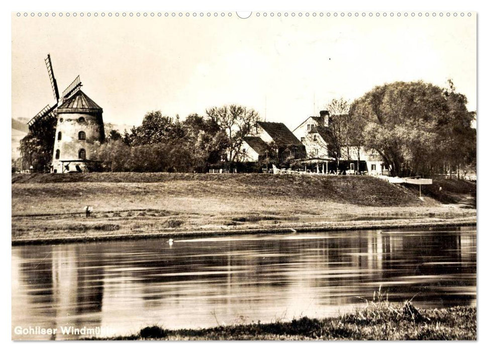 Souvenirs aus Dresden – Die Stadt auf historischen Karten (CALVENDO Wandkalender 2025)