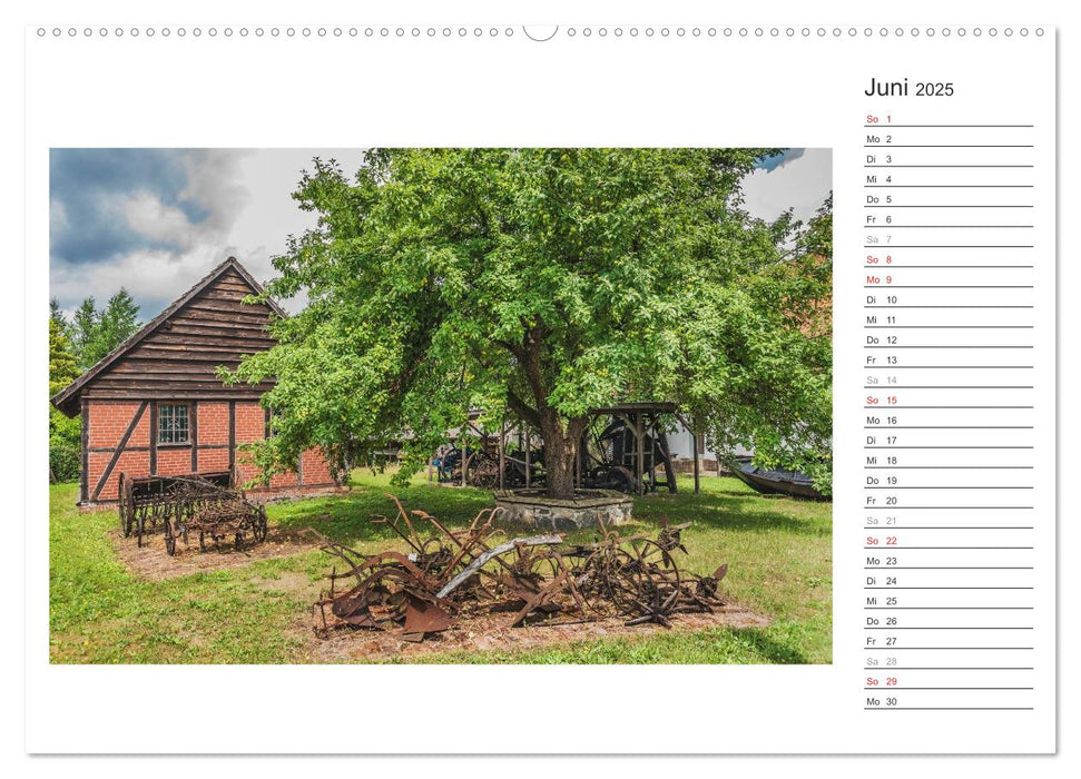 Zeit für Erholung - Insel Usedom / Geburtstagskalender (CALVENDO Premium Wandkalender 2025)