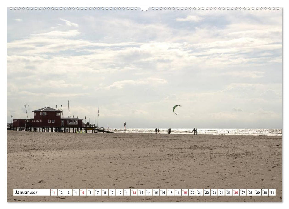 Nordsee / Urlaubsfeeling pur (CALVENDO Premium Wandkalender 2025)