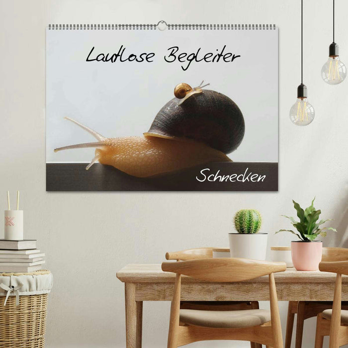 Lautlose Begleiter - Schnecken (CALVENDO Wandkalender 2025)