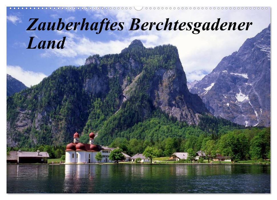 Zauberhaftes Berchtesgadener Land (CALVENDO Wandkalender 2025)