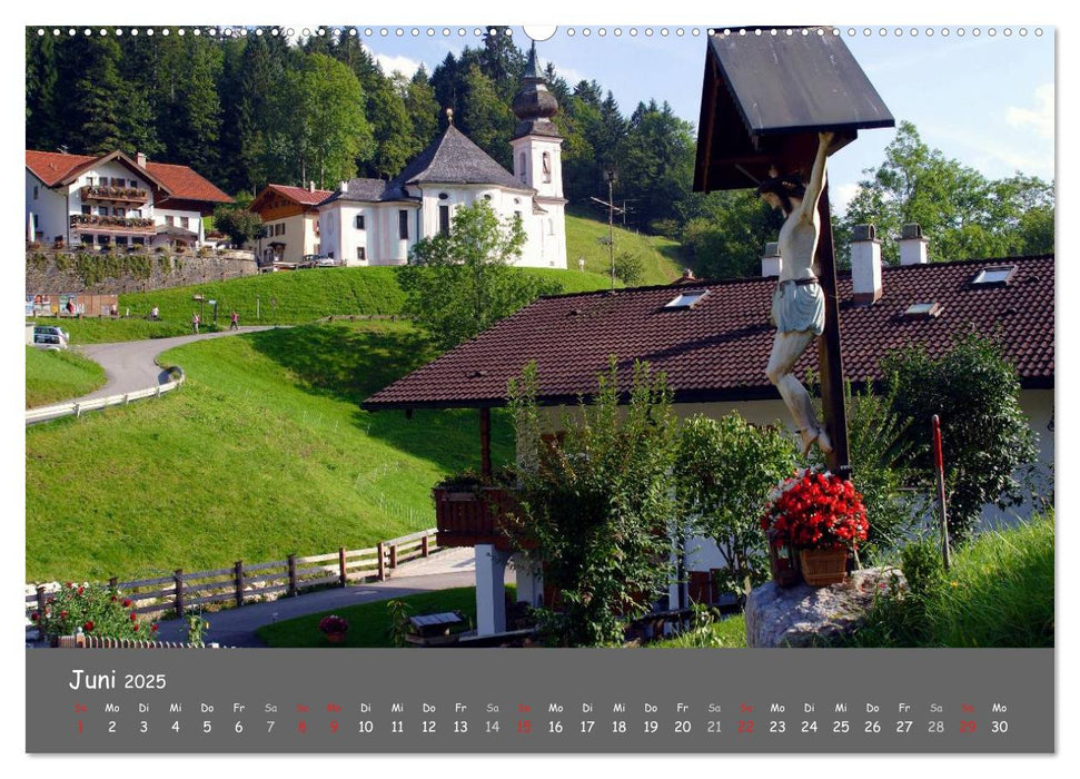 Zauberhaftes Berchtesgadener Land (CALVENDO Wandkalender 2025)