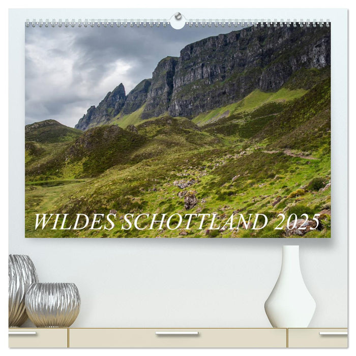 Wildes Schottland 2025 (CALVENDO Premium Wandkalender 2025)