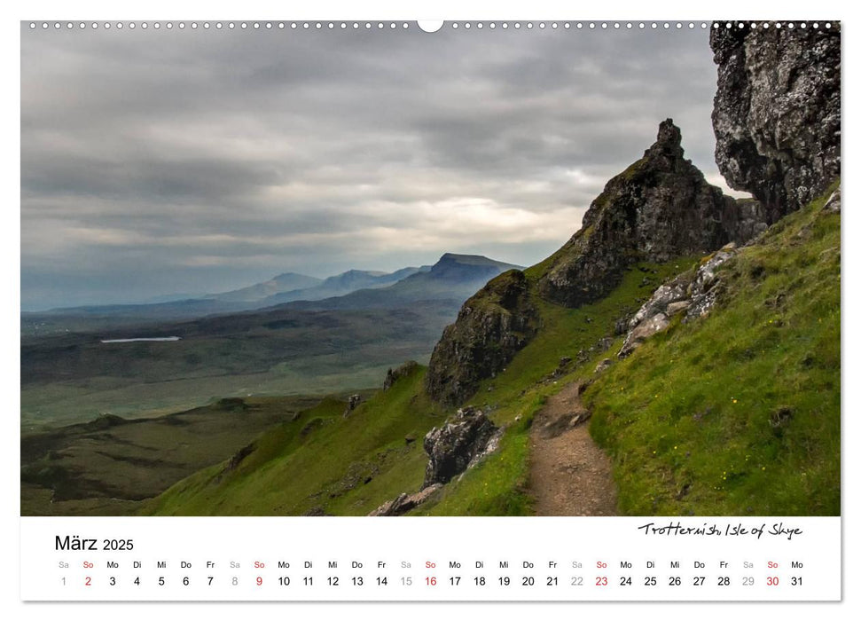 Wildes Schottland 2025 (CALVENDO Premium Wandkalender 2025)