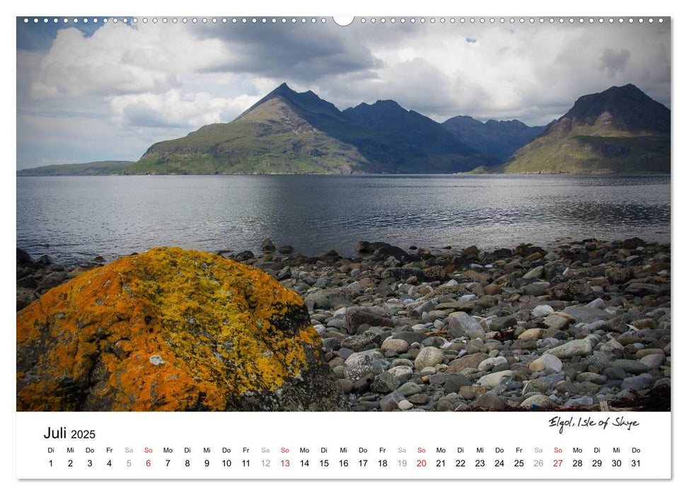 Wildes Schottland 2025 (CALVENDO Premium Wandkalender 2025)