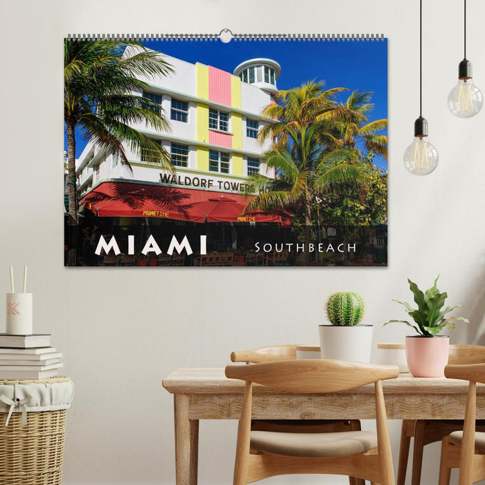 Miami South Beach (CALVENDO Wandkalender 2025)